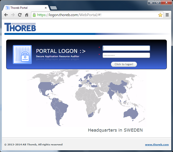 Thoreb Logon Portal